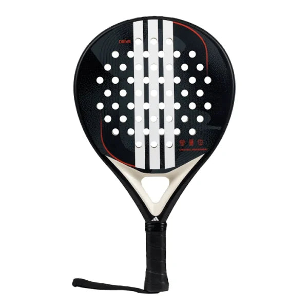 PACK 2 palas Adidas Drive Black 3.4 2025 + Overgrips Negros (3)