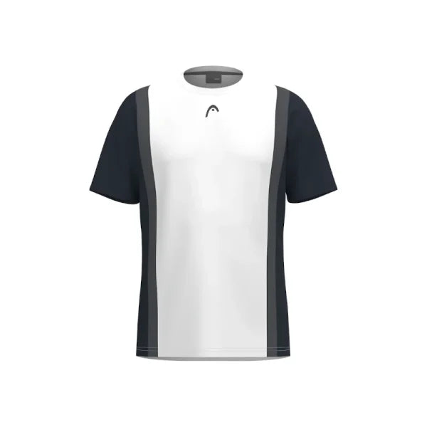 Camiseta Head Club 25 Azul Marino/Blanca 2025