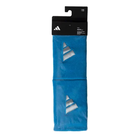 Muñequeras Adidas Azul/Gris