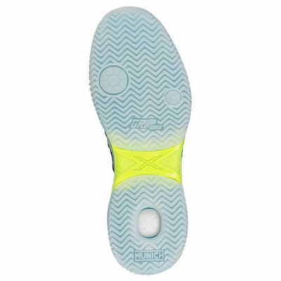 Zapatilla Munich Atomik 34 Blanco/Azul/Amarillo