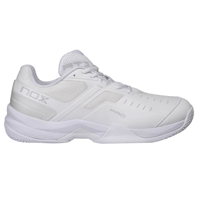 Zapatillas Nox AT10 Pro Blanco/Gris 2026