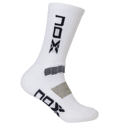 Calcetines Nox Padel Blanco y Azul